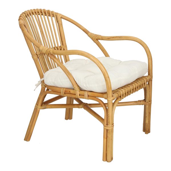 Fotel Neta rattan naturalny zdjęcie 3