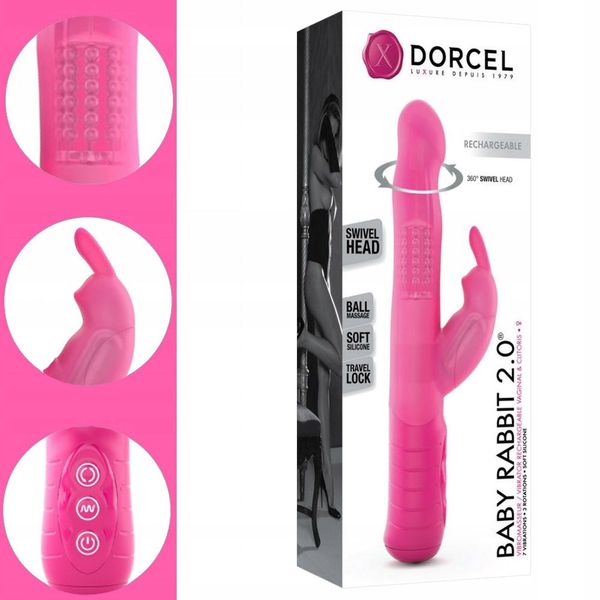 Wibrator z obrotową główką, masażer, mocny Perfumy zdjęcie 10