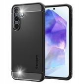 SPIGEN RUGGED ARMOR Samsung A55 5G MATTE BLACK etui premium