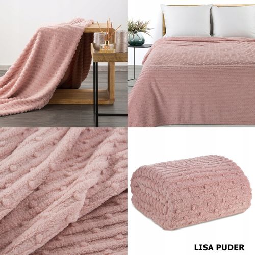 Komplet narzut na kanapę + fotele gruby ciepły koc mikrofibra 3D kolory HIT na Arena.pl