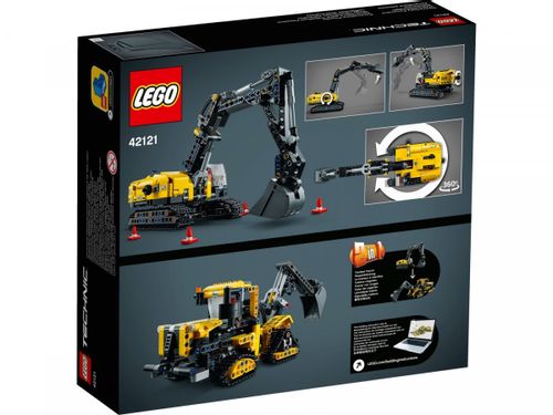 LEGO TECHNIC WYTRZYMAŁA KOPARKA 42121 na Arena.pl