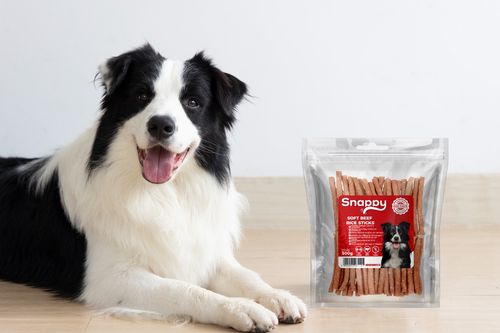 Pałeczki wołowe dla psa - przysmak z wołowiną i ryżem 500g SNAPPY na Arena.pl