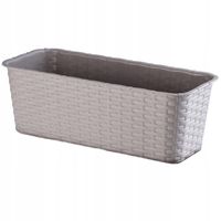 KADAX Skrzynka Balkonowa 40cm Doniczka Karmelowa