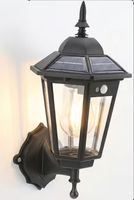 LAMPA SOLARNA DEKORACYJNA - KINKIET SOLARNY