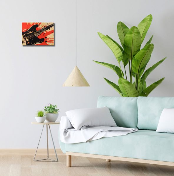 Obraz 30x20cm Gitara Elektryczna zdjęcie 2