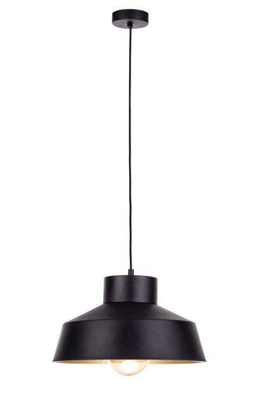Lampa wisząca 1xE27 MOON BLACK/GOLD zdjęcie 1