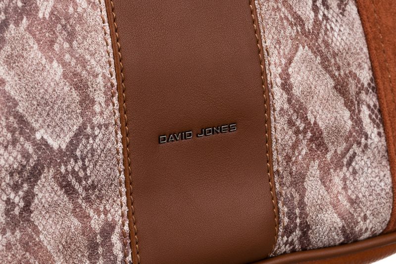 torebka damska 6885-4 cognac zdjęcie 4