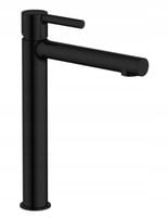 Bateria umywalkowa nablatowa Diamond Aruba Czarna