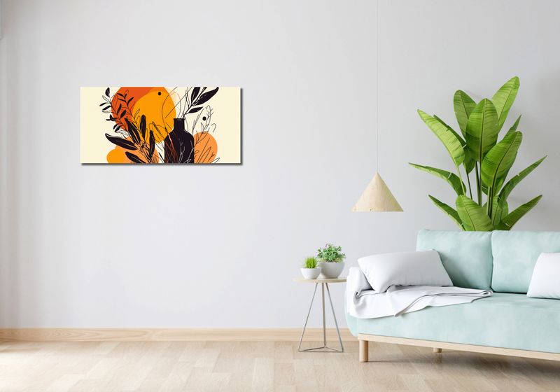 Obraz 90x40cm Jaskrawy Zachód zdjęcie 2