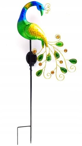 LAMPA PAW SOLARNY ŚWIECĄCĄ LED OZDOBA SOLARNA SOLAR OGRÓD LAMPKA WBIJANA na Arena.pl