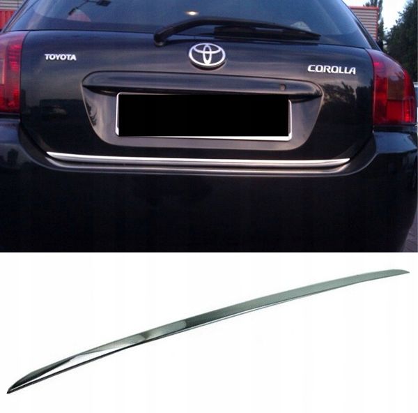 TOYOTA COROLLA E12 HB - LISTWA CHROM NA KLAPE zdjęcie 1