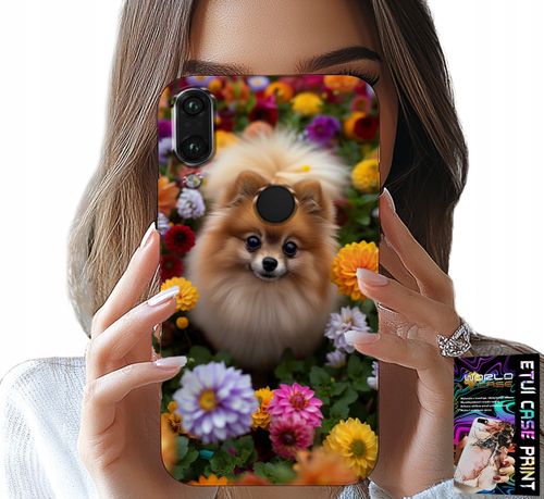 ETUI DO HUAWEI P SMART 2019 - SŁODKI PIESEK, POMERANIAN CASE + SZKŁO na Arena.pl