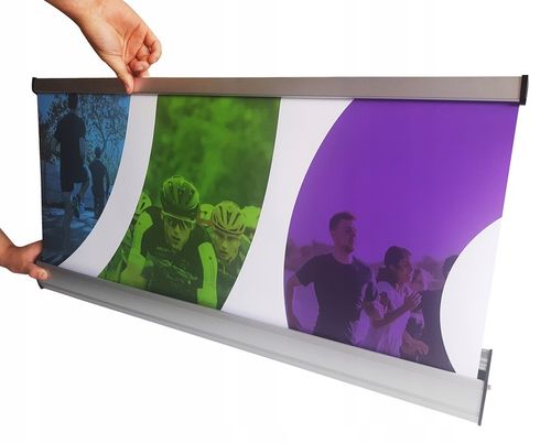 ROLL-UP ROLLUP 100x200 reklama STANDARD FRONTLIT na Arena.pl