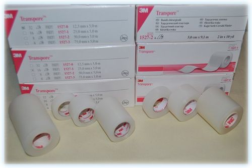 TRANSPORE 3M PRZYLEPIEC FOLIOWY 2,5cm x9,1m 12SZT na Arena.pl