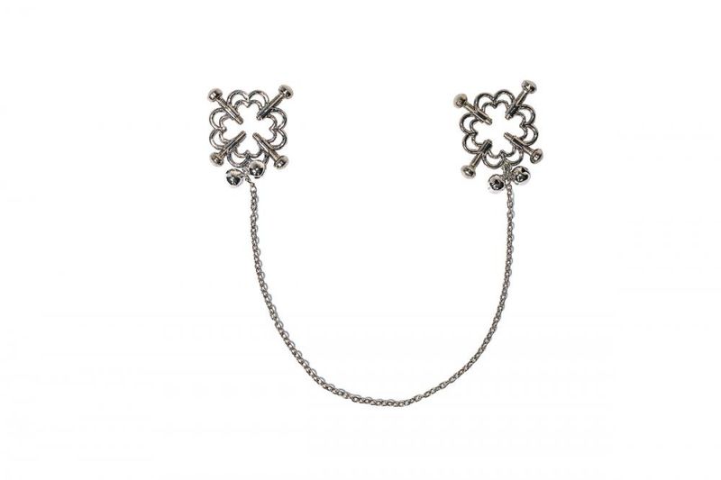 Zaciski Na Sutki Regulowane Śruby Bondage Bdsm Sex zdjęcie 3