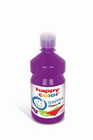 farba tempera 500 ml happy color - śliwkowa