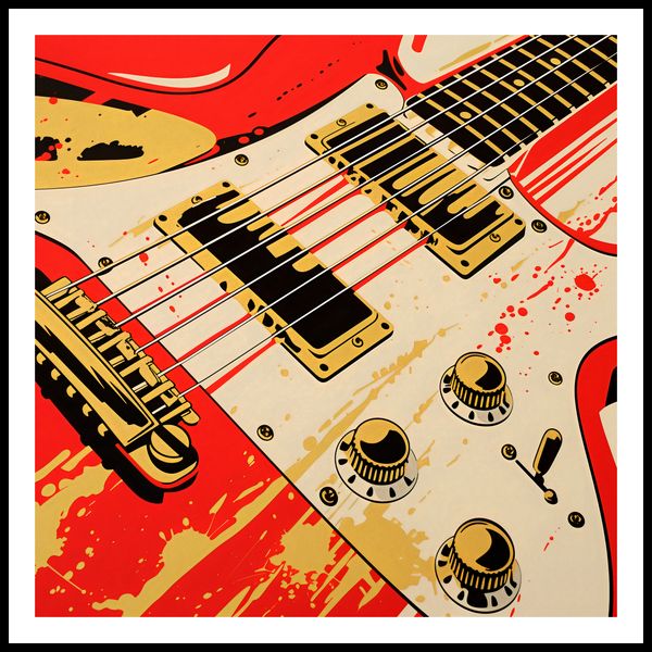 Plakat 100x100cm Przed Graniem zdjęcie 3