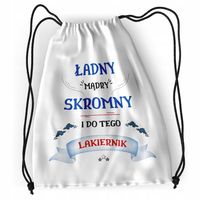 Plecak Dla Lakiernika Sportowy Szkolny Worek Z Nadrukiem Ze Zdjęciem