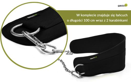 Ergonomic Dip Belt Pas obciążeniowy na Arena.pl