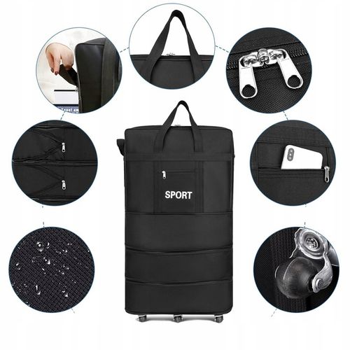 DUŻA WALIZKA 31 CALI ROZSZERŻALNA WODOODPORNA DUŻA POJEMNOŚĆ BAGAŻ na Arena.pl