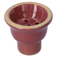 Cybuch do Shishy Hookah Bowl do Sziszy Ceramiczny Duży Czerwony