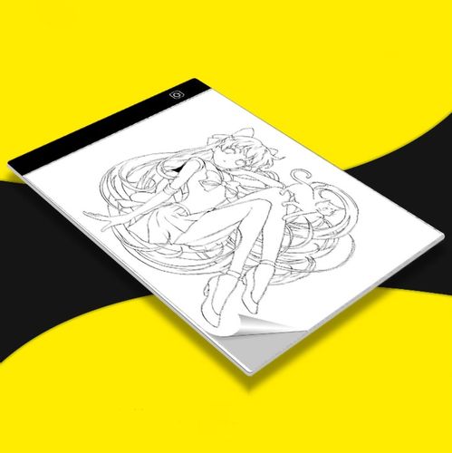 Podświetlana Deska Tablica Kreślarska Tablet Graficzny do Rysowania LED A4 na Arena.pl