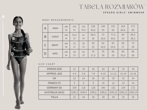 Strój kąpielowy jednoczęściowy na basen dziewczęcy Speedo Hyperboom 176cm na Arena.pl