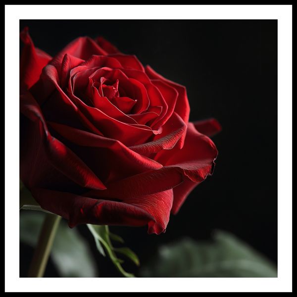 Plakat 80x80cm Róża w Półcieniu zdjęcie 3