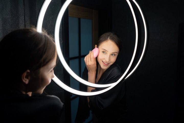 SONICZNA Szczoteczka Do Twarzy Myjka SKINLOVERS Masażer | PREZENT zdjęcie 14