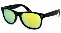 LUSTRZANKI Nerdy POLARYZACYJNE Czarne Limonkowe PRZECIWSŁONECZNE UV400