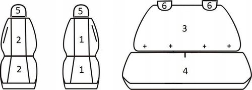 Pokrowce miarowe do Fiat Panda III (2012r-....) na Arena.pl