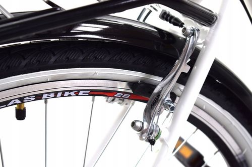 Damski rower miejski damka DALLAS 28 + kosz GRATIS na Arena.pl