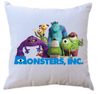 Poduszka z wkładem Potwory i Spółka