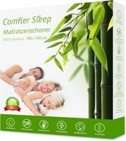Ochraniacz na materac bambusowy wodoodporny Comfier Sleep 190 x 90 cm