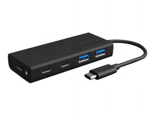 Hub USB ICY BOX USB-C - USB-C, USB, PD 60W na Arena.pl