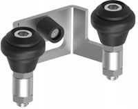 UCHWYT GÓRNY BRAMY PRZESUWNEJ 40 mm OCYNK ŁAPACZ