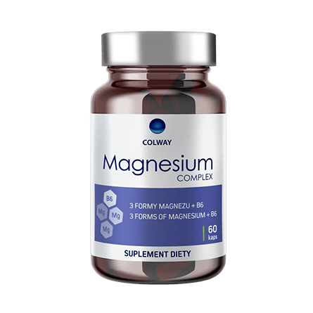Colway Magnesium Complex suplement diety 60 kapsułek zdjęcie 1