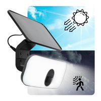 Naświetlacz Solarny LED 13W Lampa Halogen Barwa NEUTRALNA Czujnik Ruchu