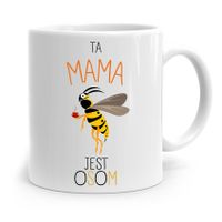 Kubek Prezent Dla Mamy Matki Ta Mama Jest Osom Z Nadrukiem Ze Zdjęciem