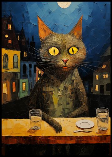 Plakat 67,5x95cm Nocny Obserwator na Arena.pl