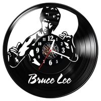 Zegar ścienny z płyty winylowej Bruce Lee 520.14