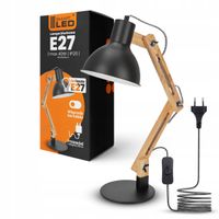 Lampka biurkowa Smartled Lampki Biurkowe czarny moc do 40 W