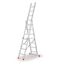 drabina trzyelementowa 3x7 szczebli ak225.3 - dr ak225.3