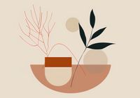 Plakat 84x59,5cm Botaniczna Przymiarka