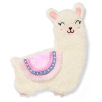 BABYONO Przytulanka szeleścik dla niemowląt LLAMA LULU różowa