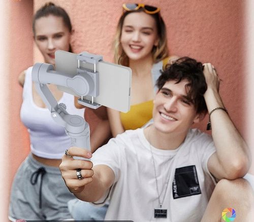 GIMBAL STABILIZATOR 3-OSIOWY RĘCZNY UCHWYT DO TELEFONU SMARTFONA APLIKACJA na Arena.pl