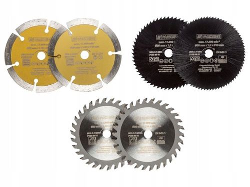 Piła piły tarczowa, z węglików, diamentowa, stal HSS 89X10 6 szt. na Arena.pl