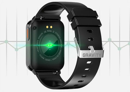 smartwatch gravity czarny 2 paski gt17-7 na Arena.pl