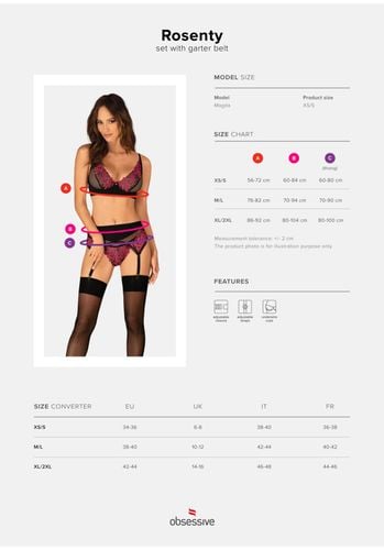 rosenty komplet 3 częściowy  m/l na Arena.pl