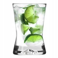 Szklanki do napojów X-line KROSNO 6szt 200ml literatki